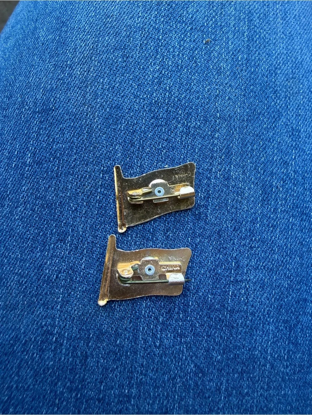 American Flag Lapel Pin Set - Patriotic Enamel Pins